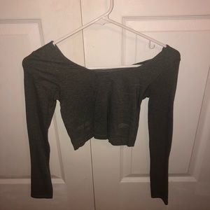 CROPPED TANK LONG SLEEVE